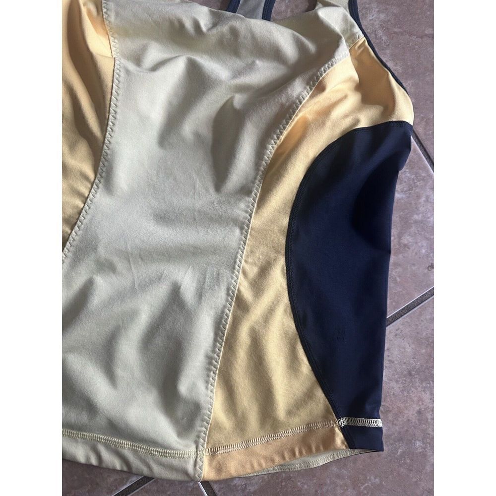 Lululemon 8 10 Colorblock Active Top Yellow - image 2